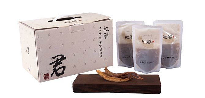 홍삼액 안내 인포그래픽