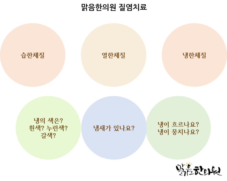 질염 유형 인포그래픽