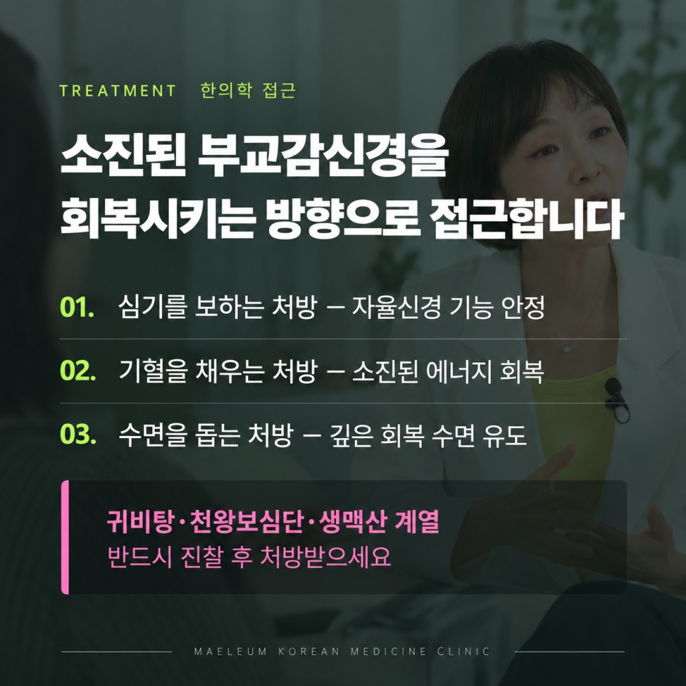 미주신경 기능 저하 한의학적 치료